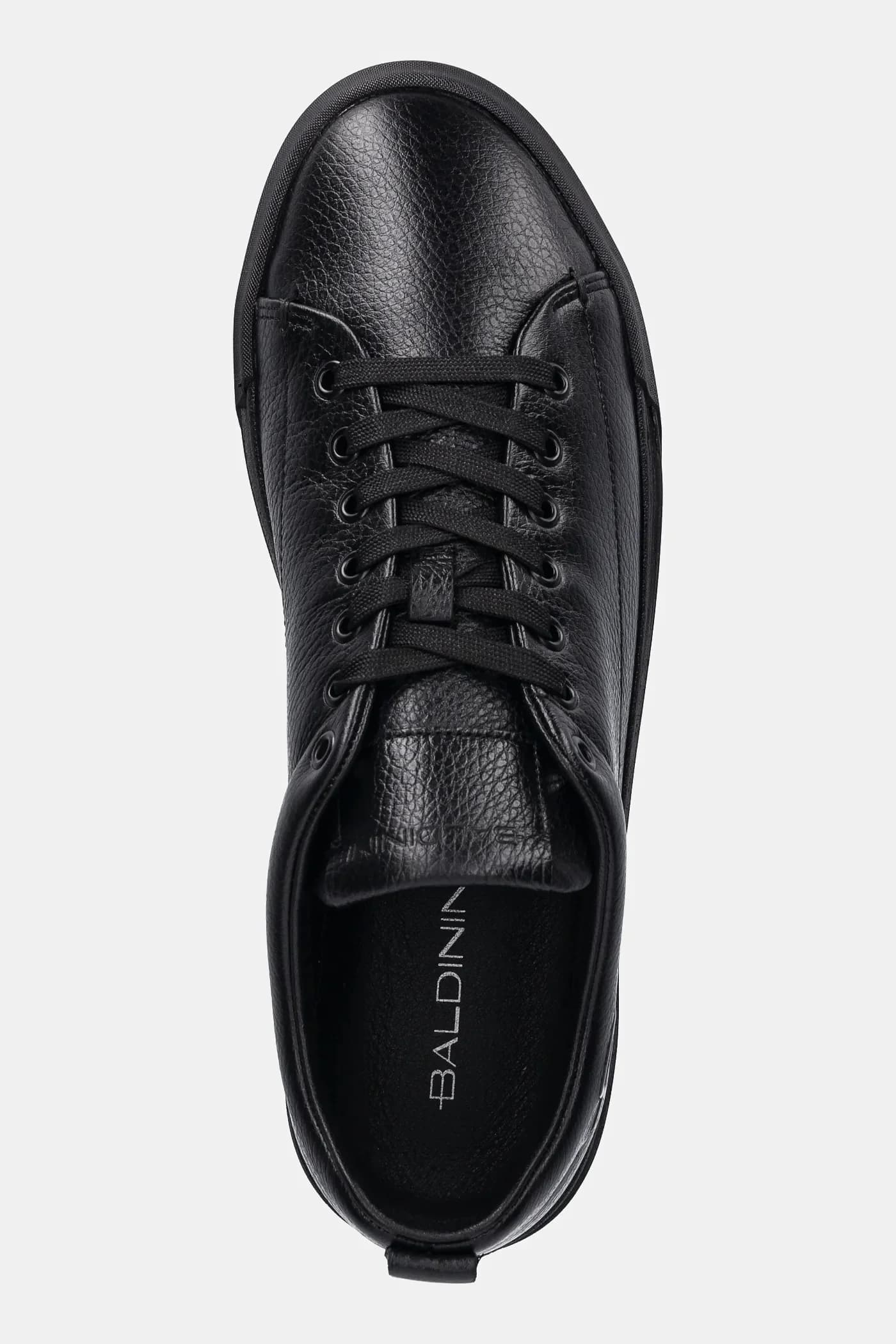 Кожаные кроссовки - фото 4