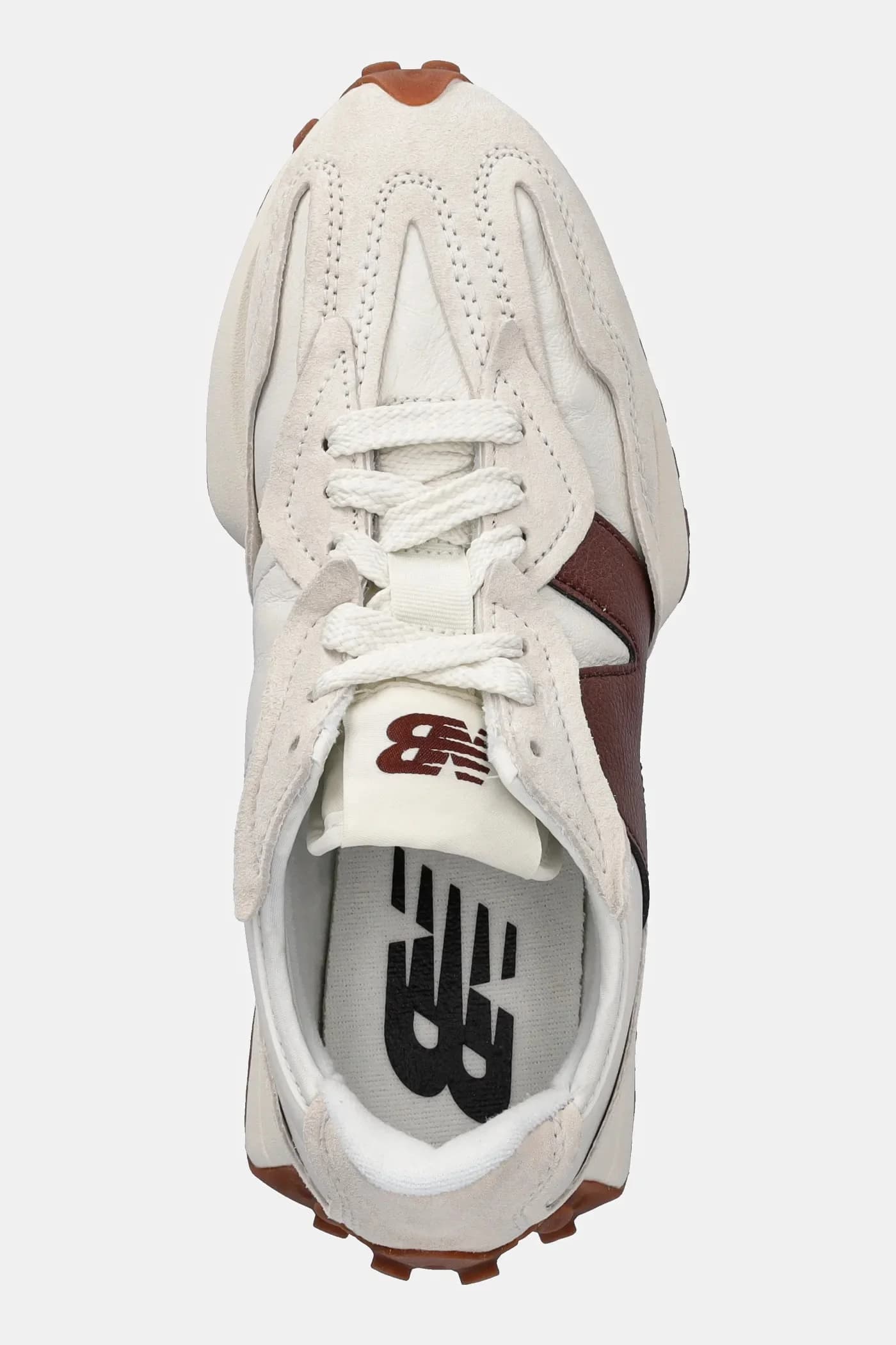 Кожаные кроссовки 327 - фото 4