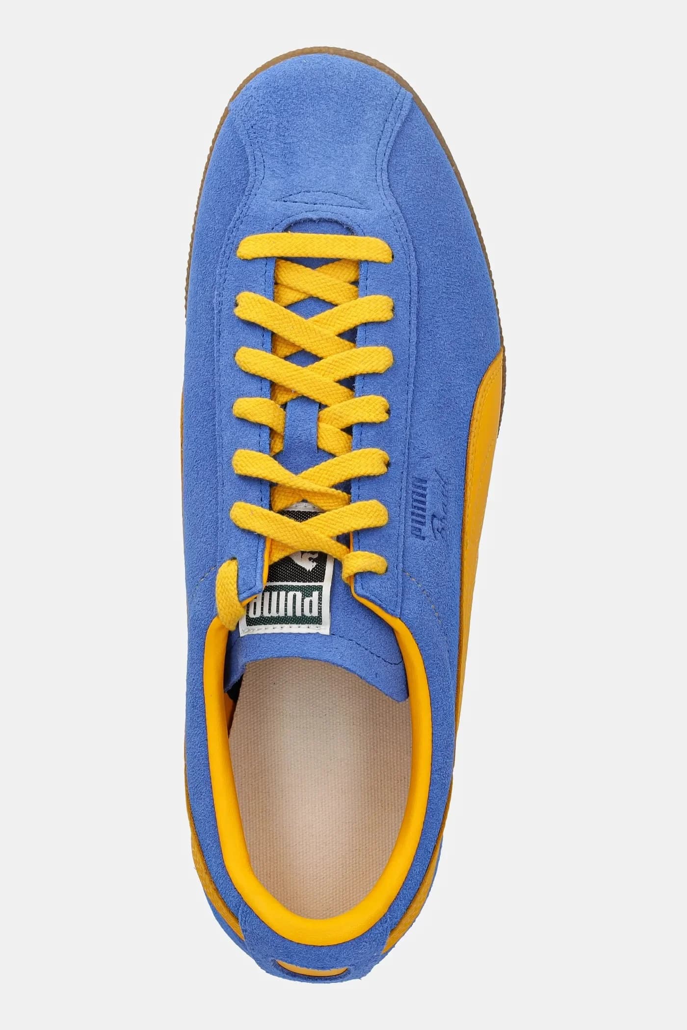 кроссовки Brasil из замши - фото 4