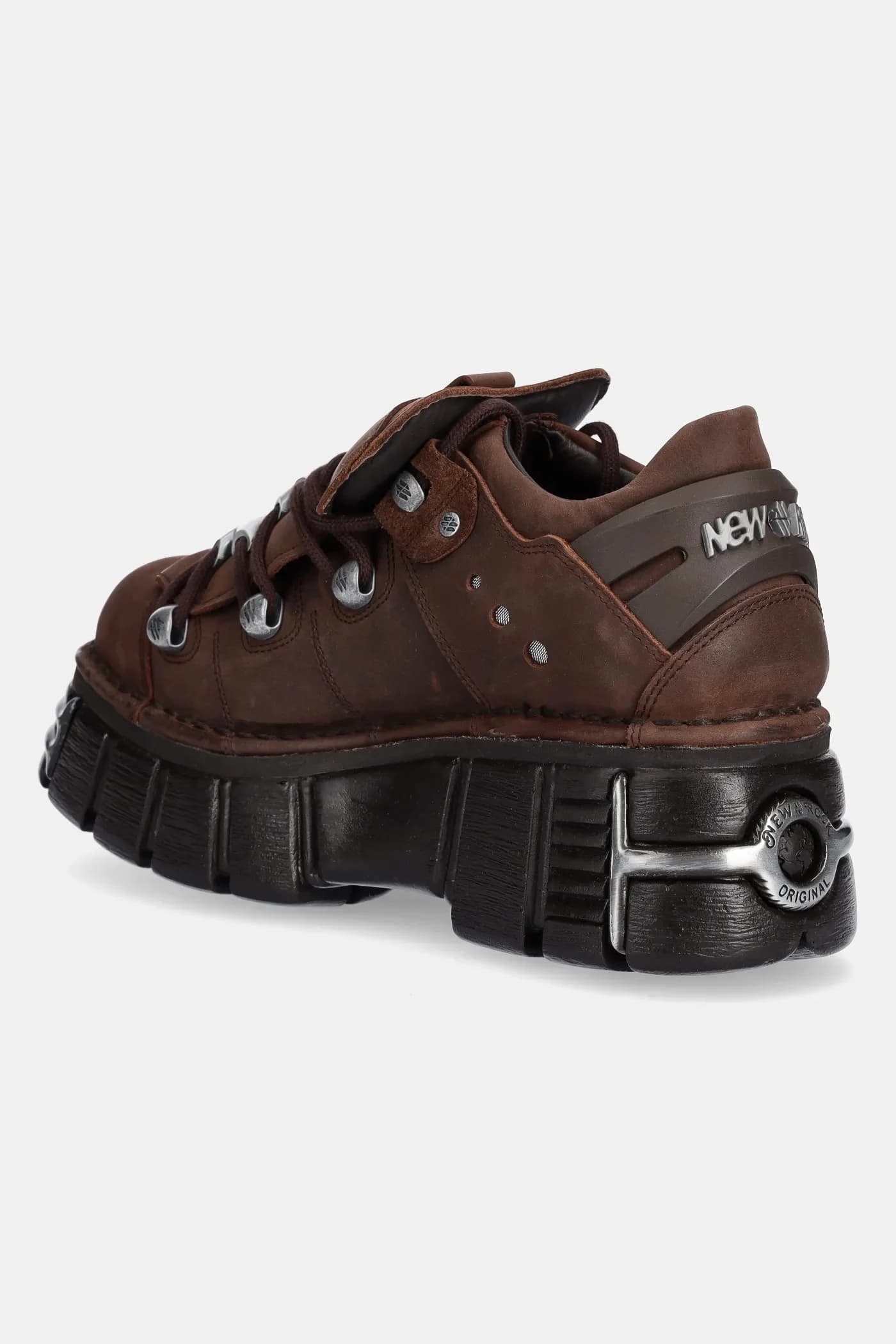 кожаные кроссовки МЕТАЛЛИК - фото 3