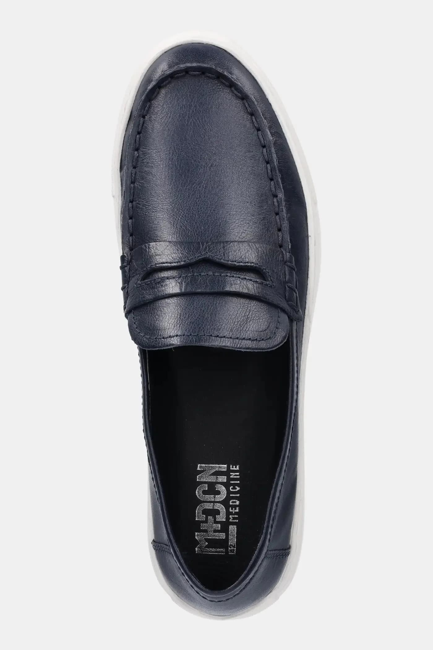 Кожаные мокасины - фото 5