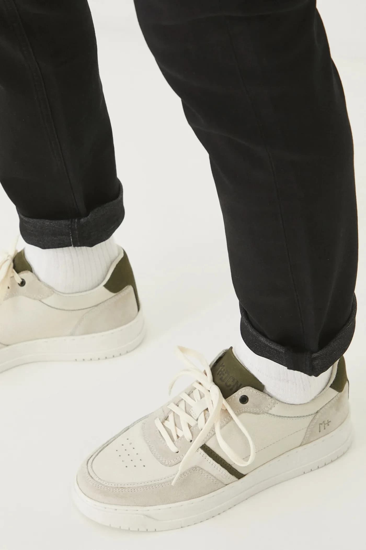 Кожаные кроссовки - фото 8