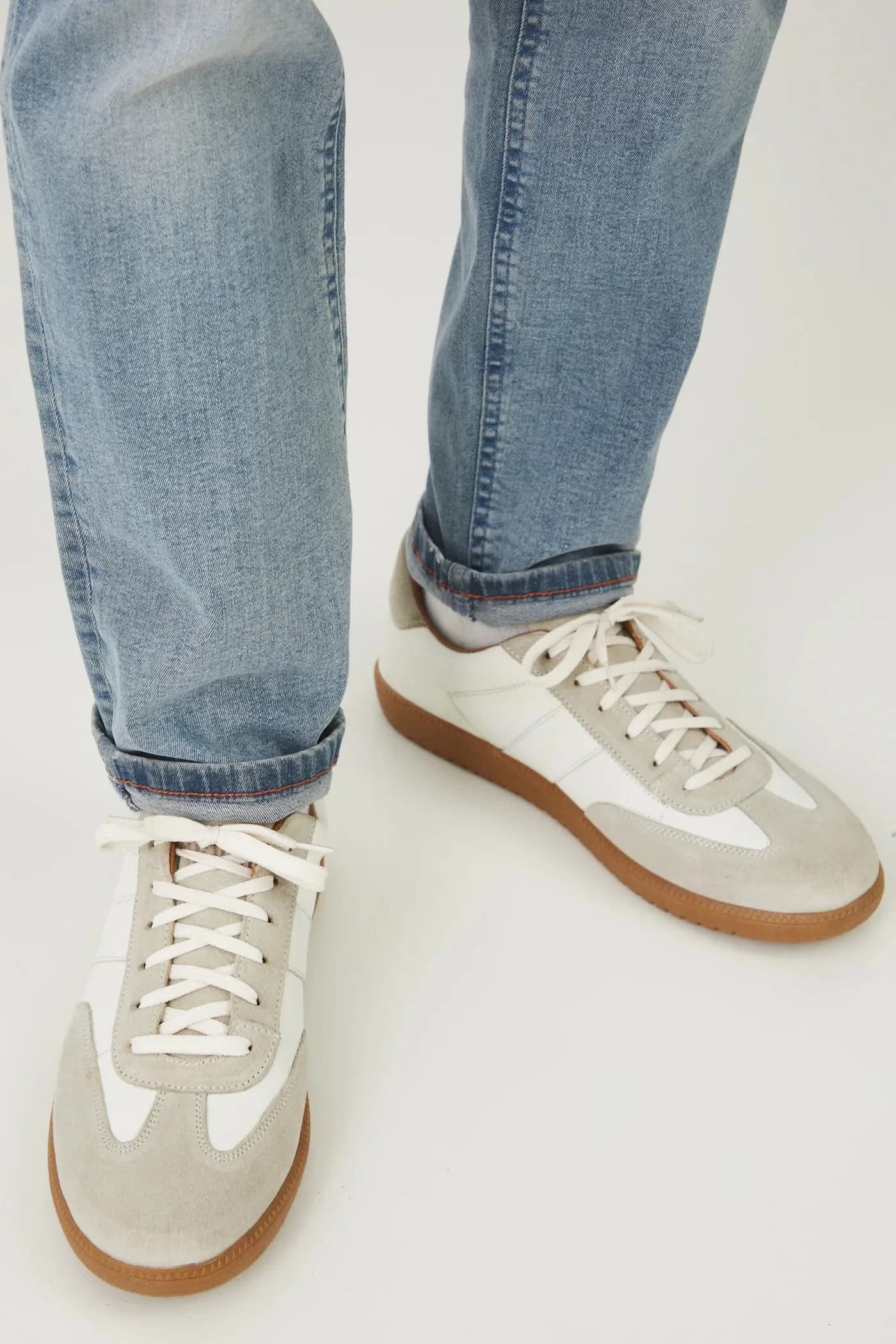 Кожаные кроссовки - фото 7