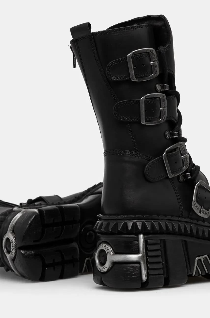 Кожаные ботильоны ITALI NEGRO NOMADA + TOWER CASCO + ACERO PICOS - фото 4