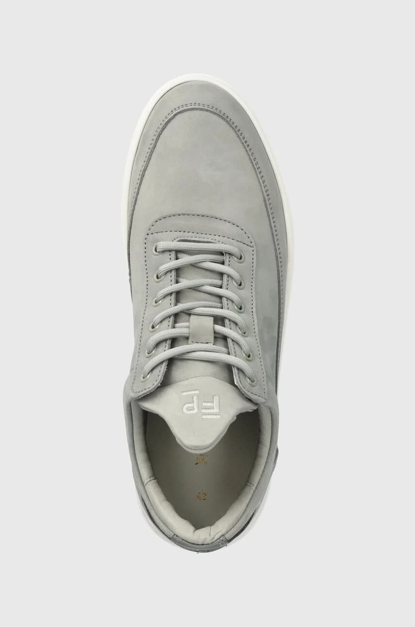 кроссовки Low Top Base из нубука - фото 4