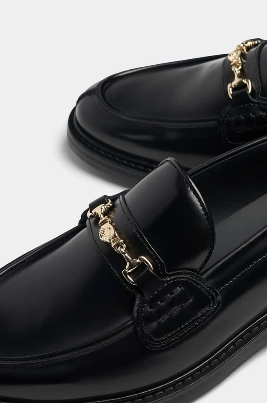 Кожаные мокасины Loafer Polido - фото 3