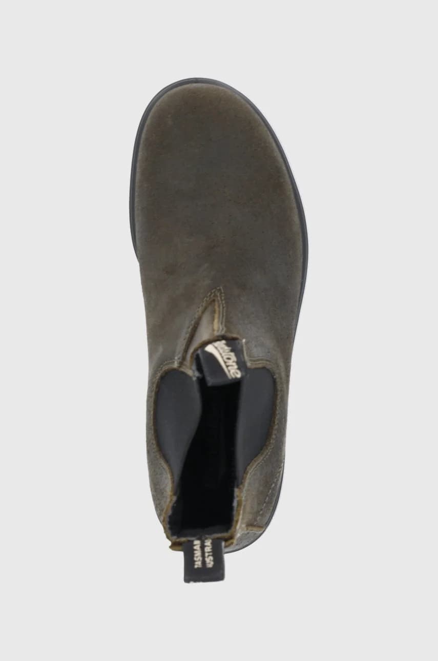 Кожаные ботинки челси - фото 4