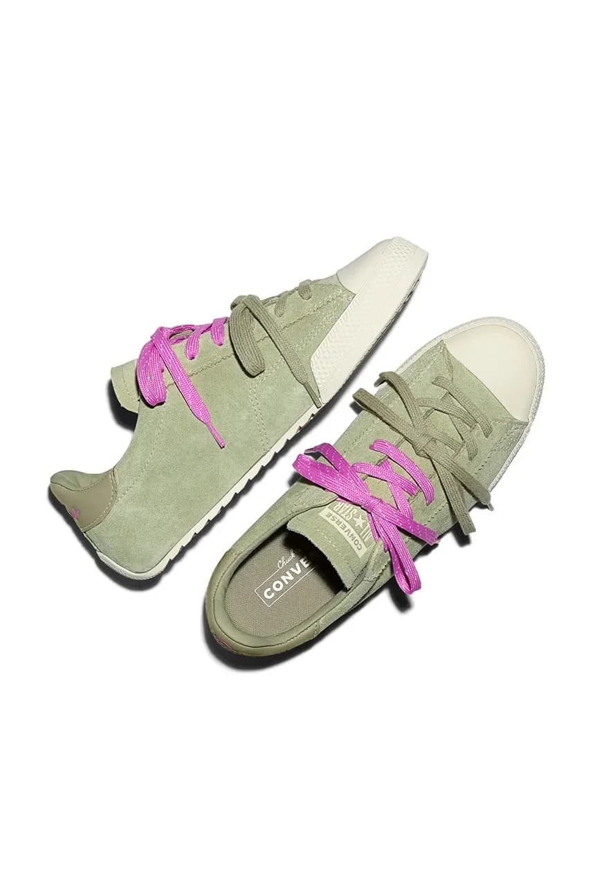 кроссовки Chuck Taylor Lo из замши - фото 6