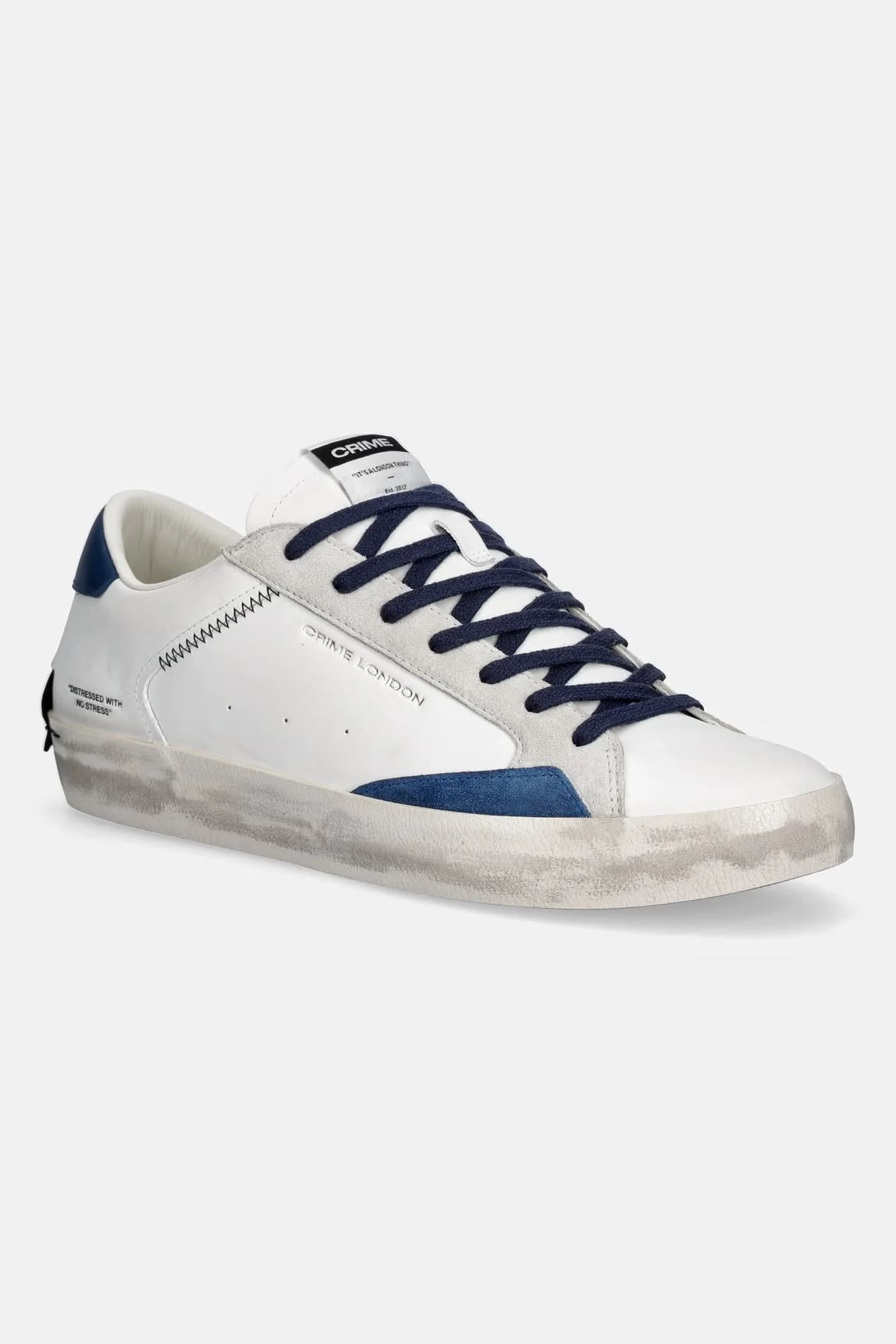 Кожаные кроссовки DISTRESSED LOW