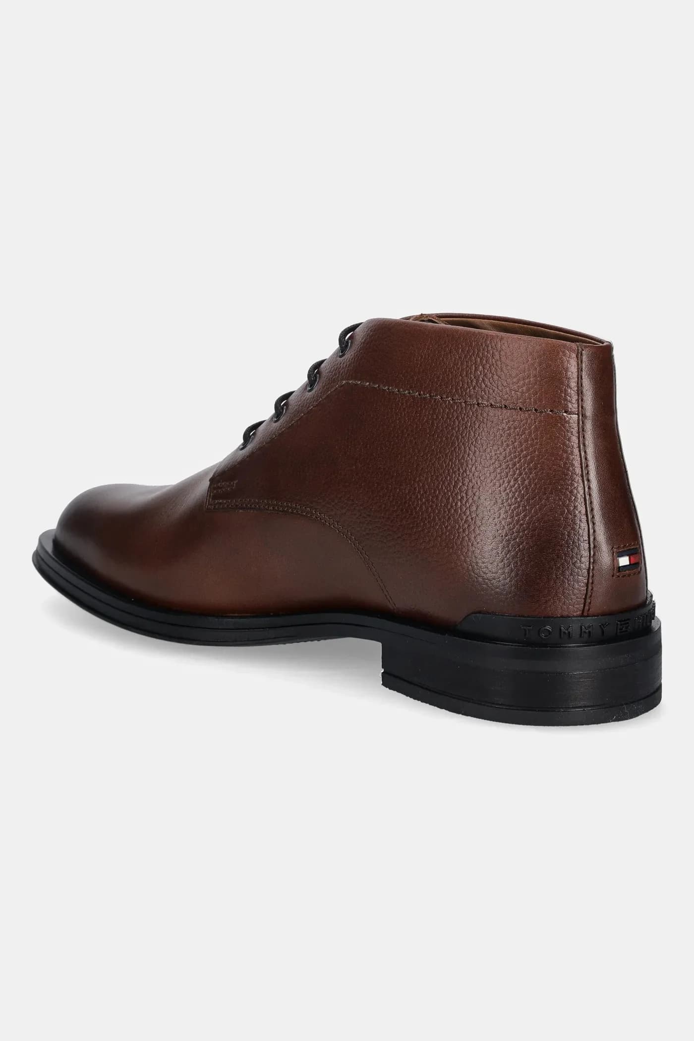 Кожаные туфли CORPORATE HILFIGER LTH BOOT - фото 3