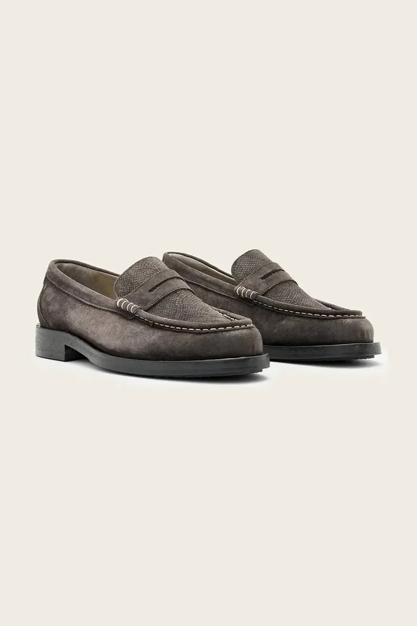 кожаные мокасины BLOOM SUEDE LOAFER - фото 2