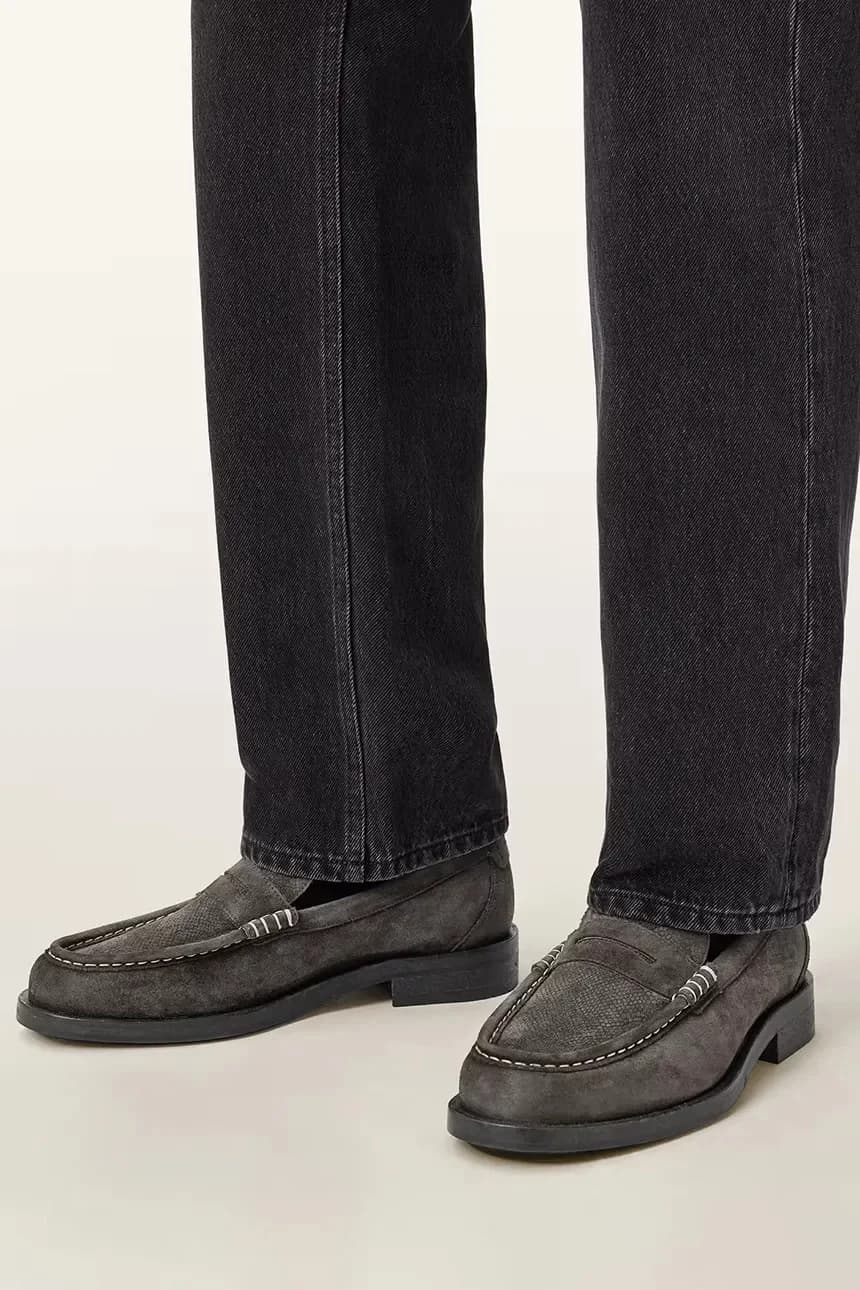 кожаные мокасины BLOOM SUEDE LOAFER - фото 6