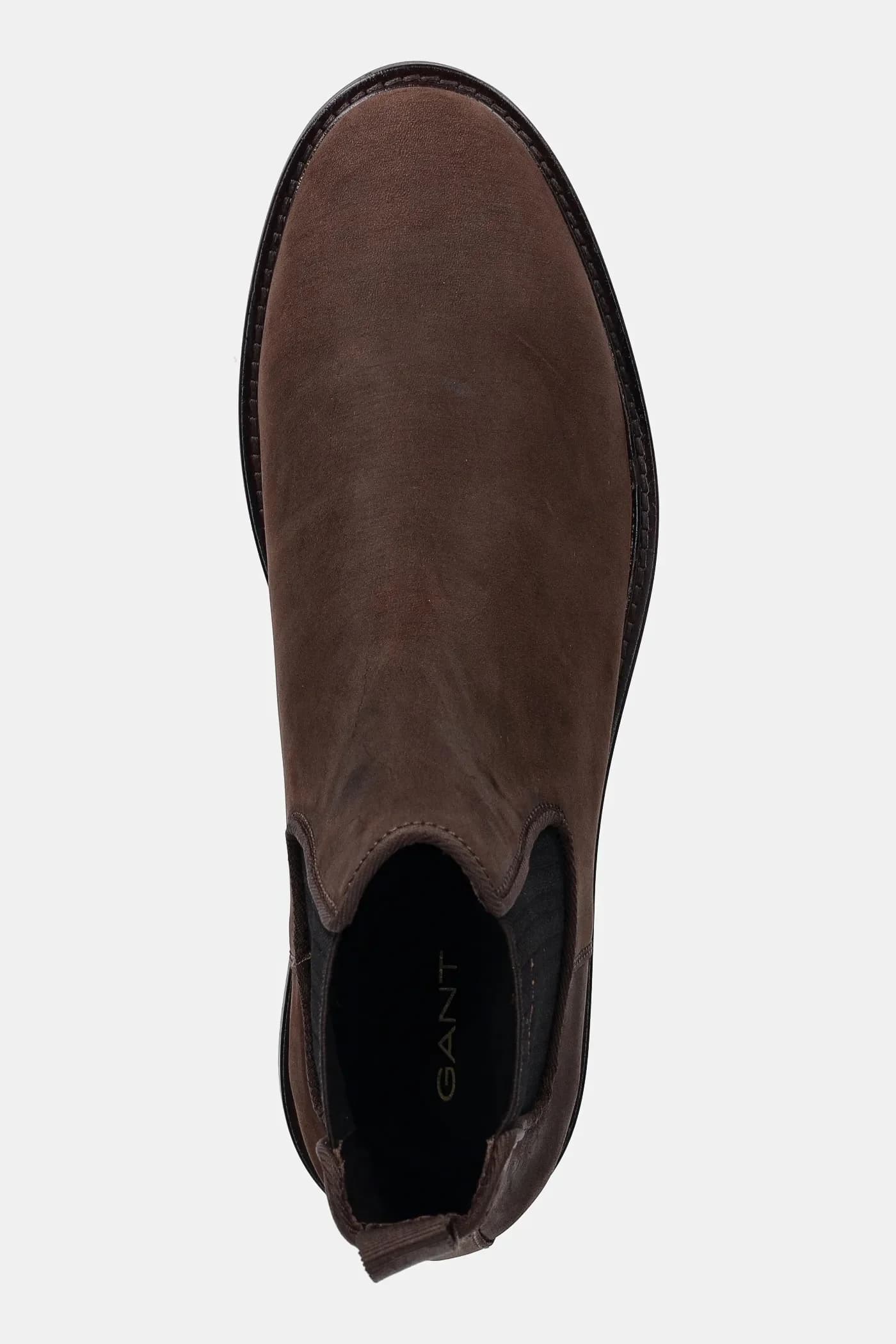 ботинки St Fairkon из нубука - фото 4