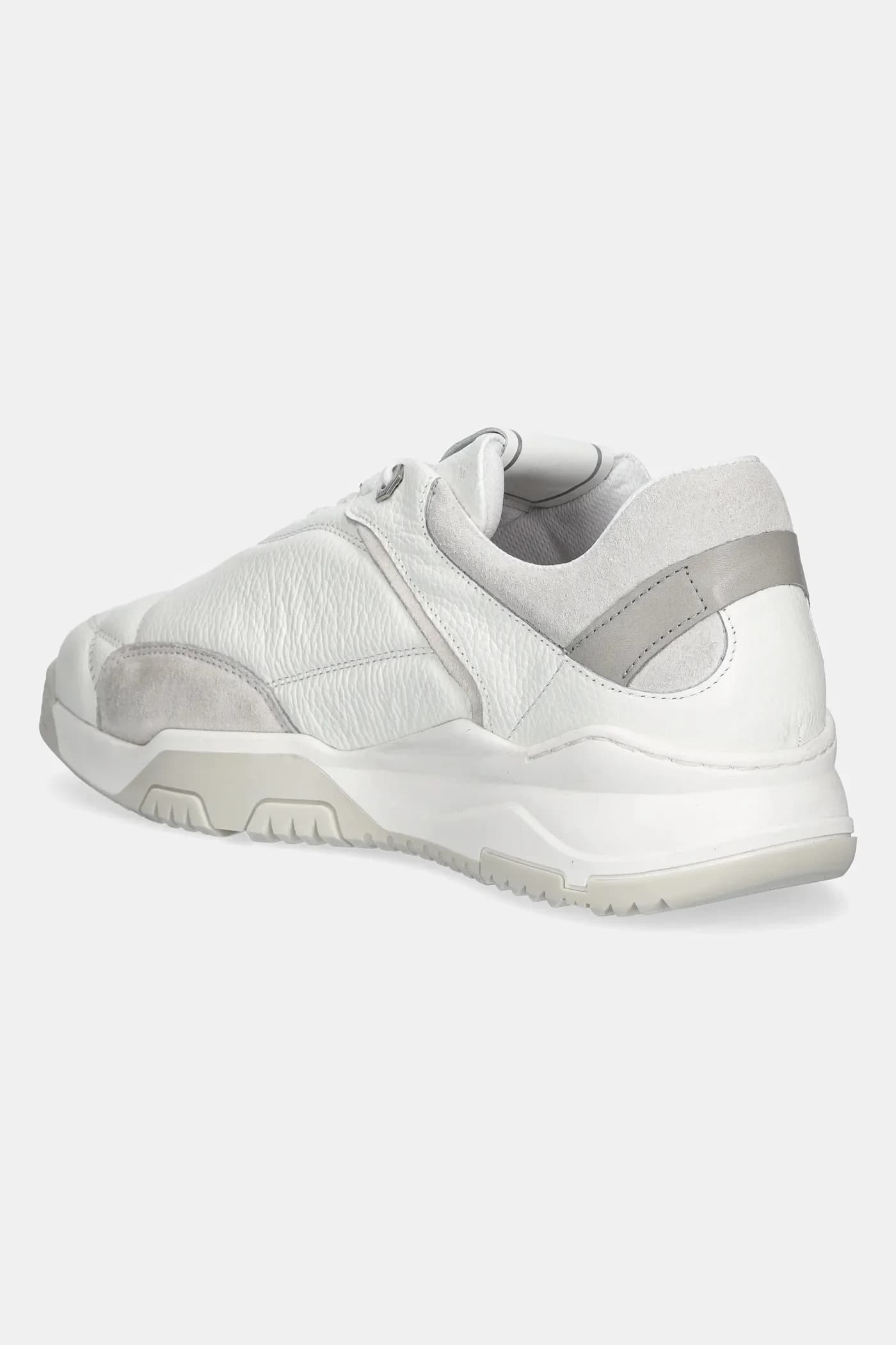 массивные кожаные кроссовки Football - фото 3