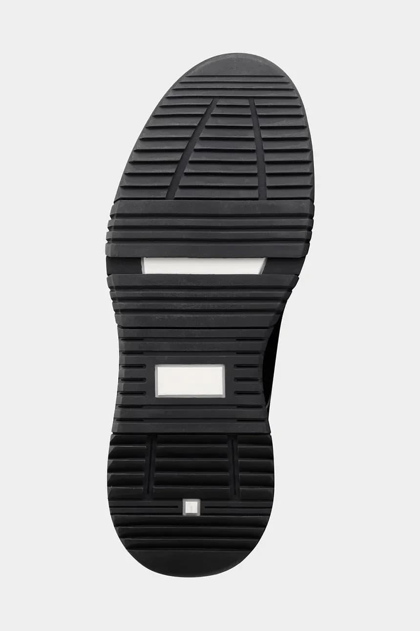 массивные кожаные кроссовки Football - фото 4