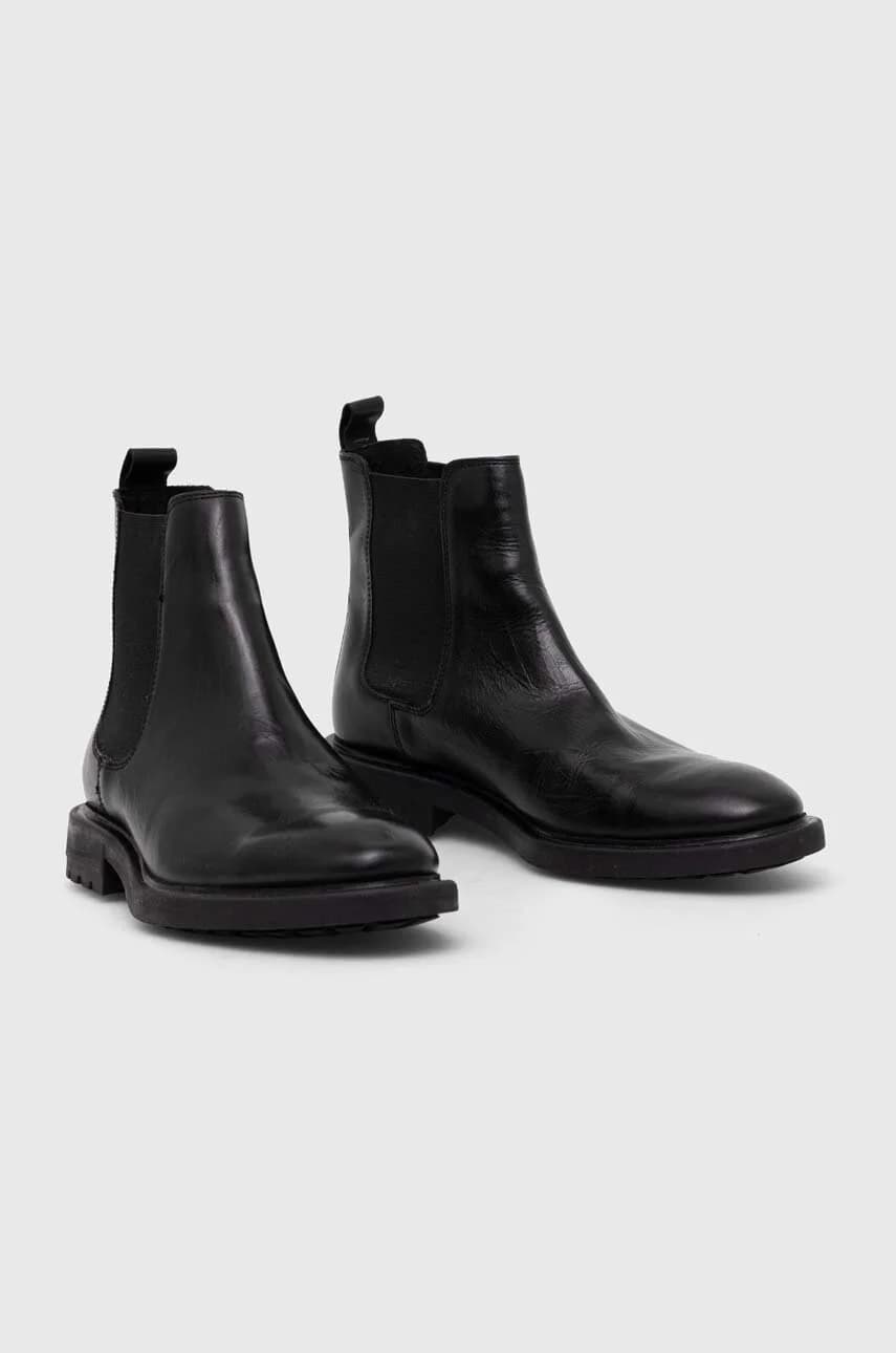 Кожаные ботинки челси - фото 2