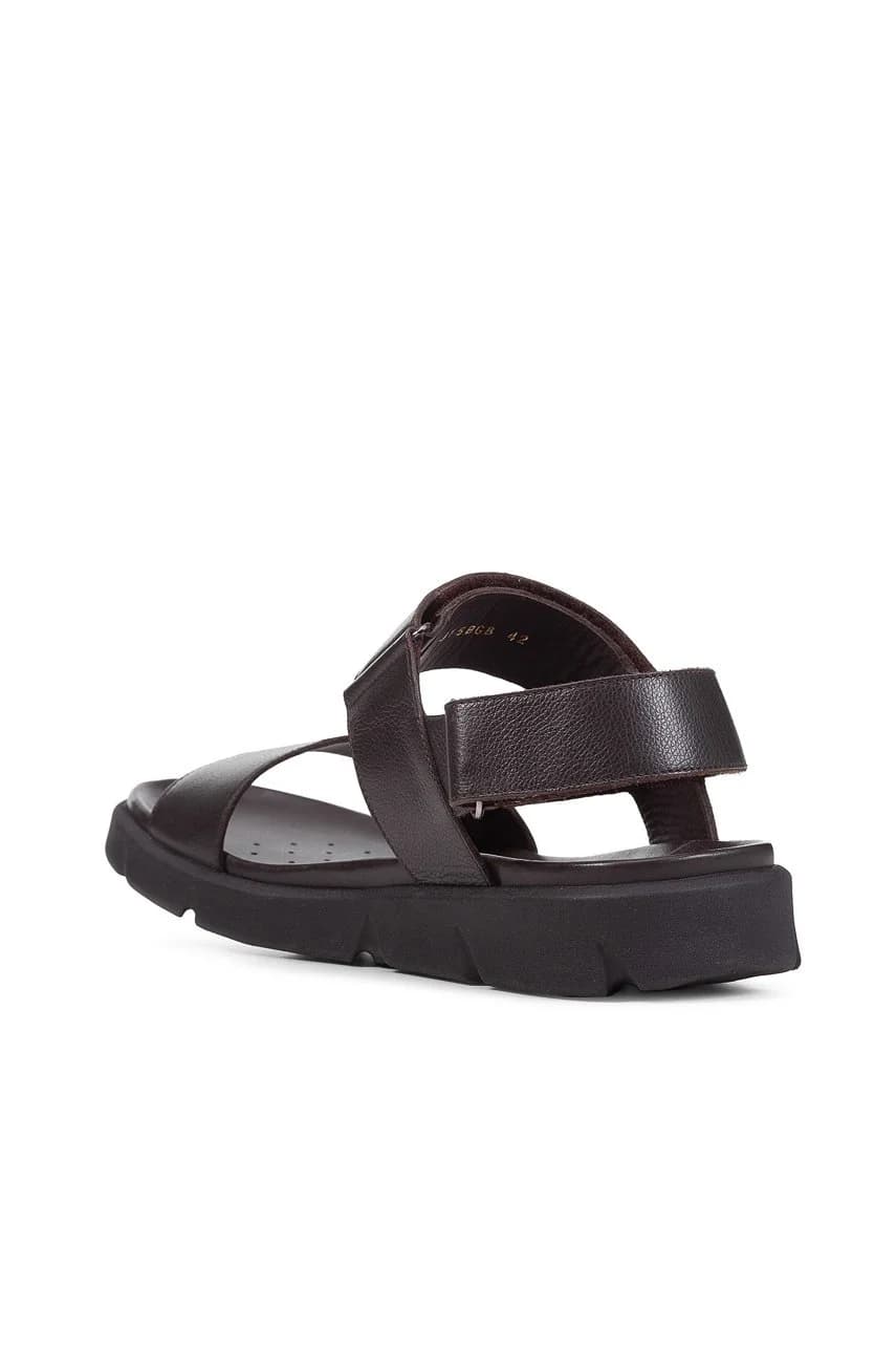 Кожаные сандалии U XAND 2S B - фото 4