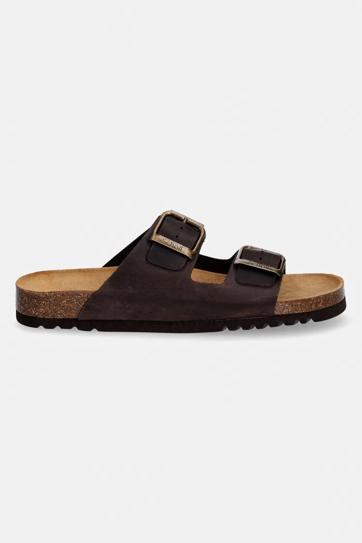 Мужские кожаные шлепанцы JULIEN - фото 2