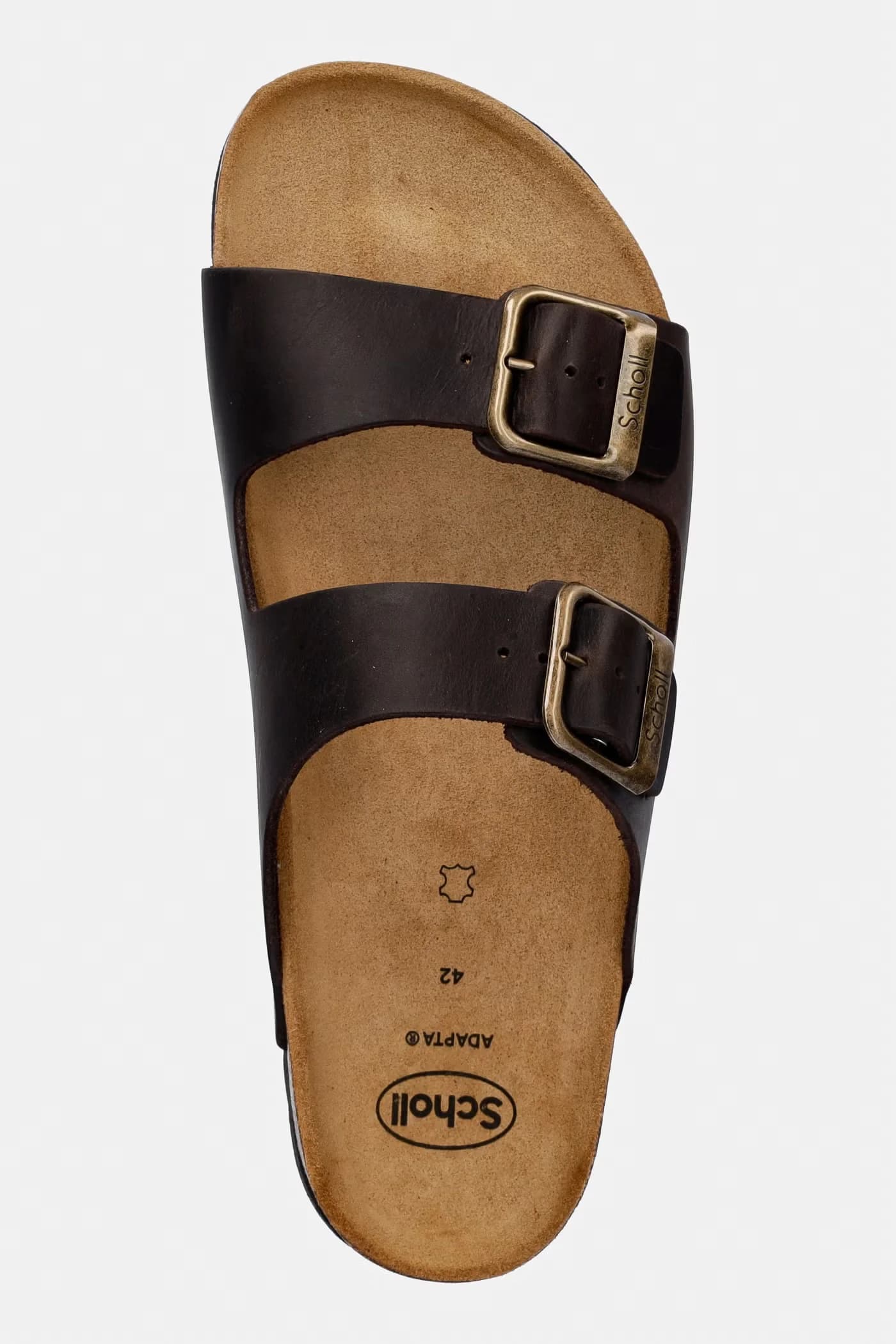 Мужские кожаные шлепанцы JULIEN - фото 4