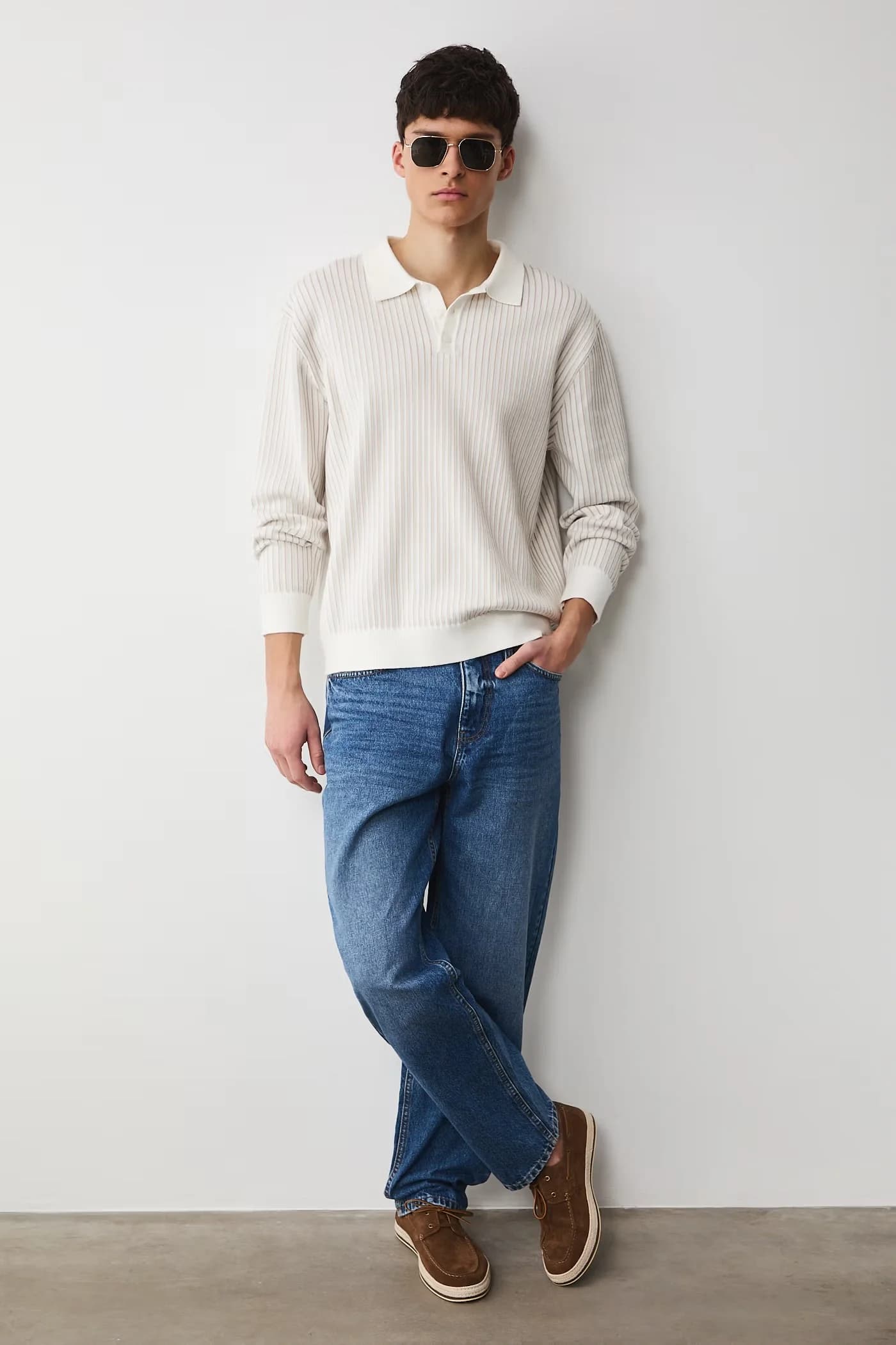 Мужские замшевые мокасины - фото 7