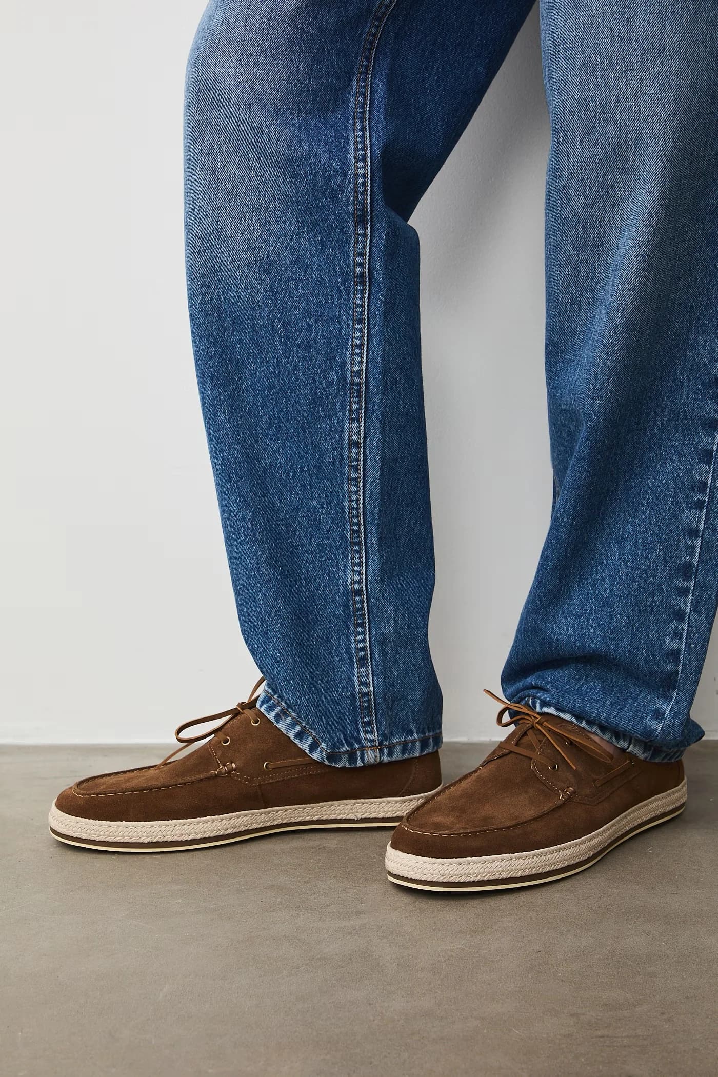 Мужские замшевые мокасины - фото 8