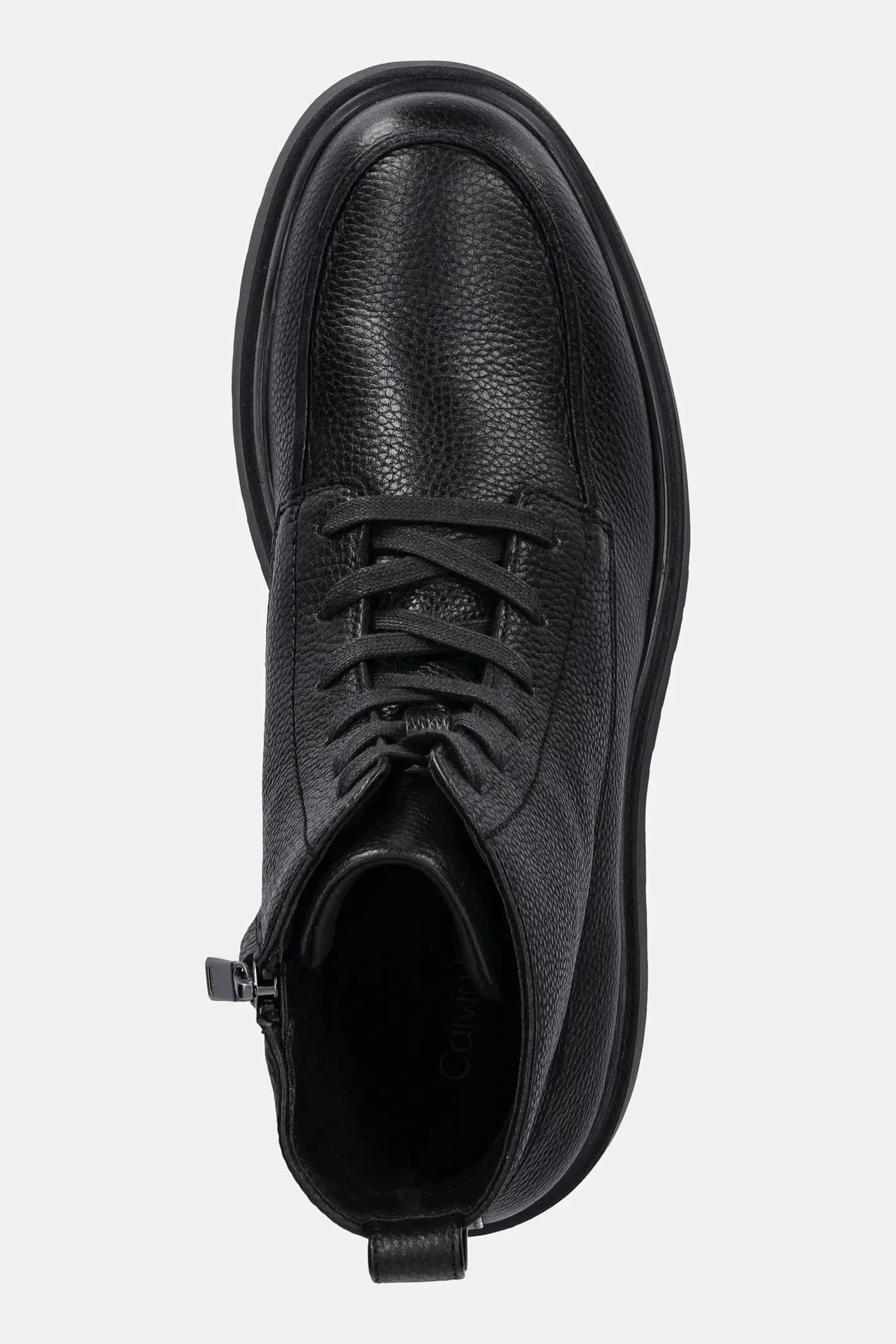 Кожаные ботинки COMBAT ESS LACE UP APRON LTH W - фото 4