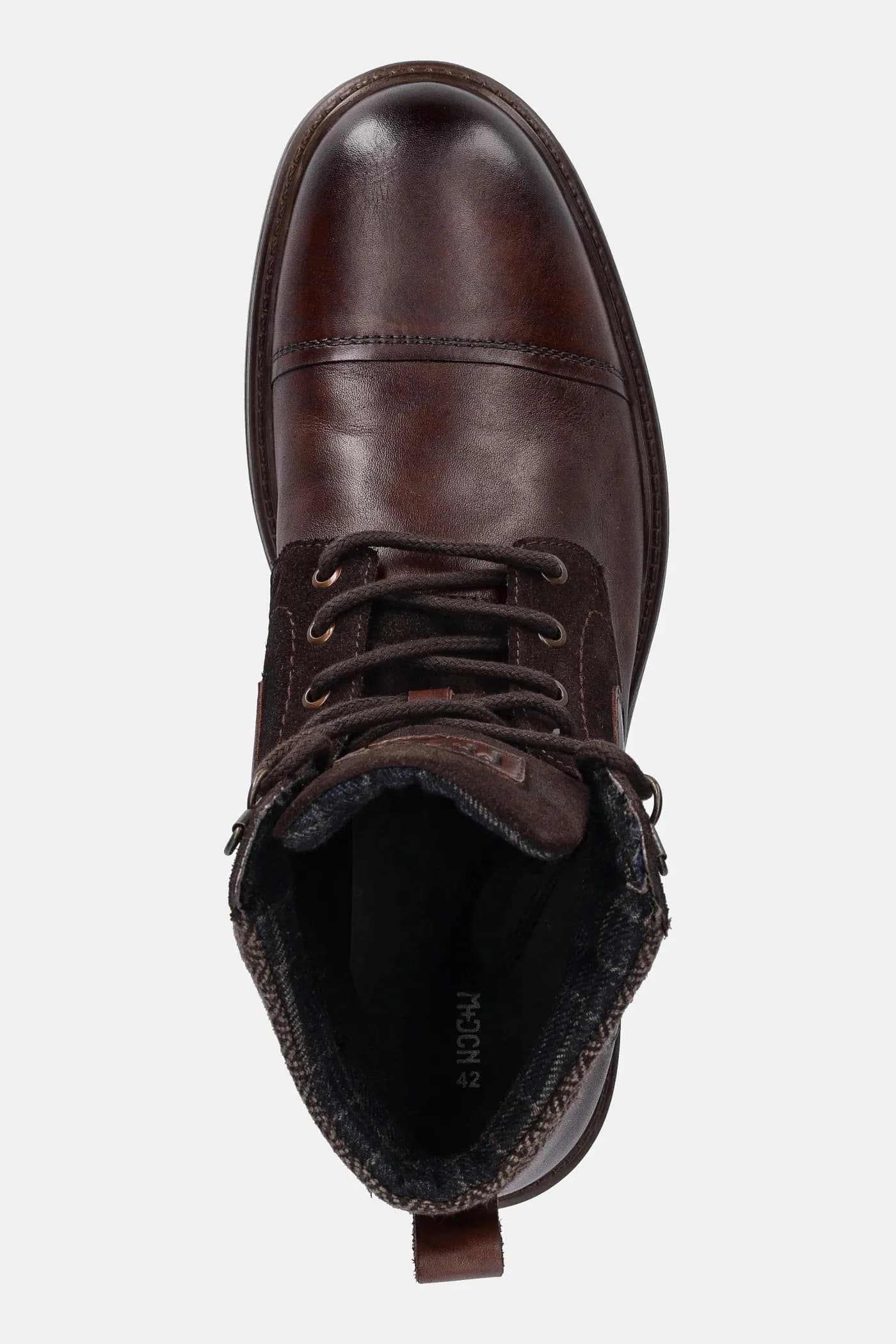 Высокие кожаные туфли - фото 5