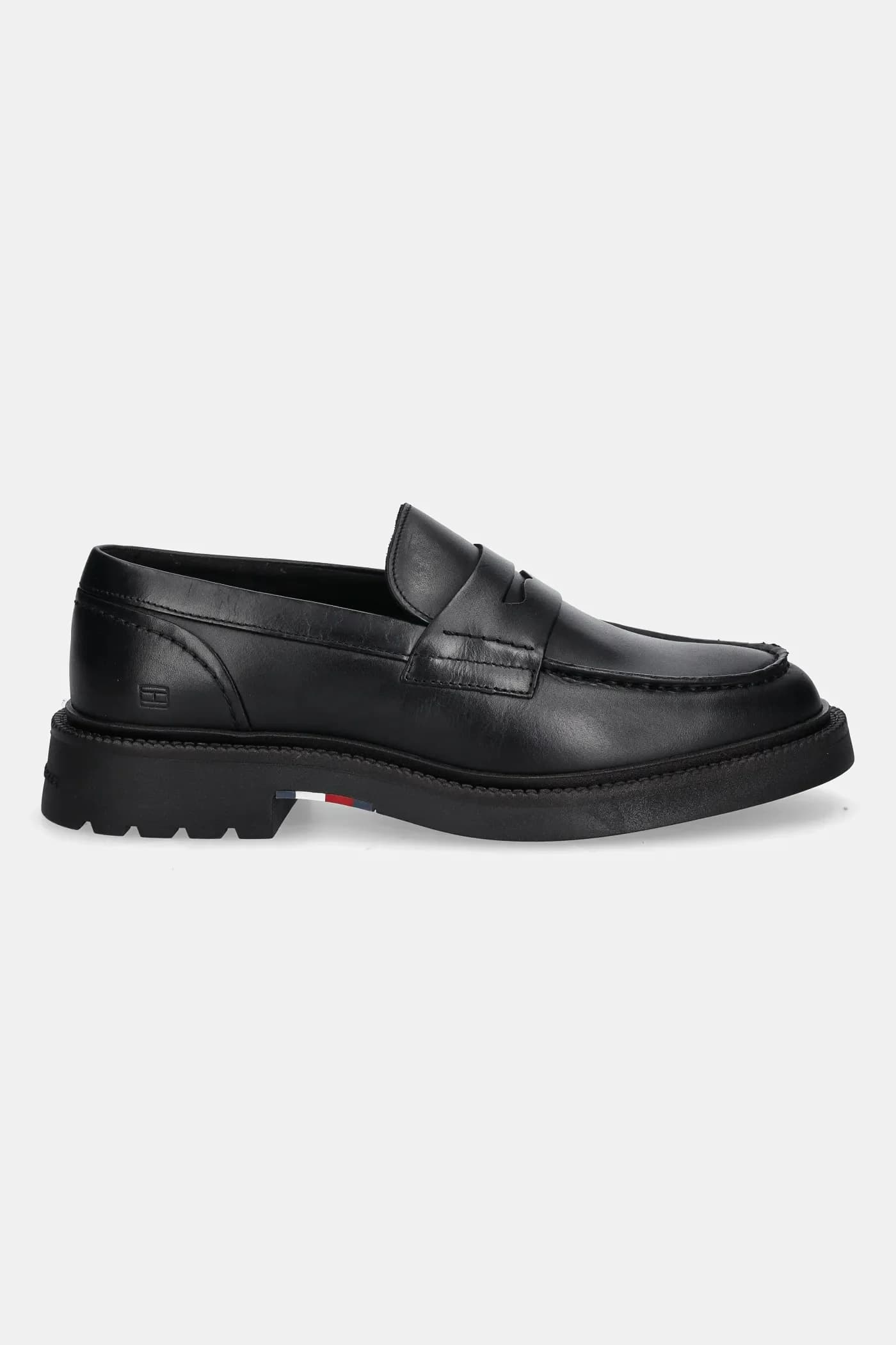 Кожаные мокасины HILFIGER COMFORT LWT LTH LOAFER - фото 2