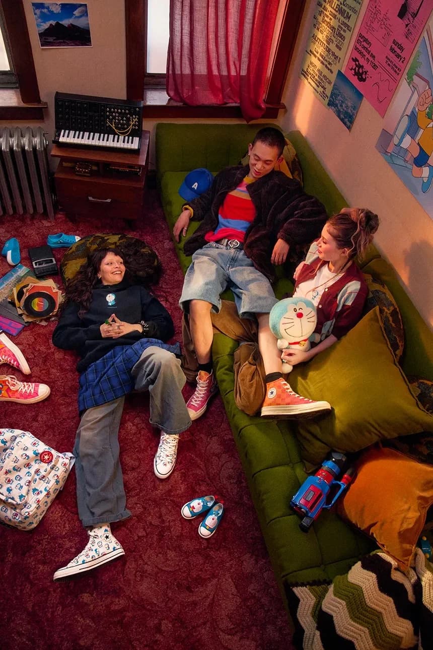 кроссовки Converse x Doraemon Chuck 70 - фото 11