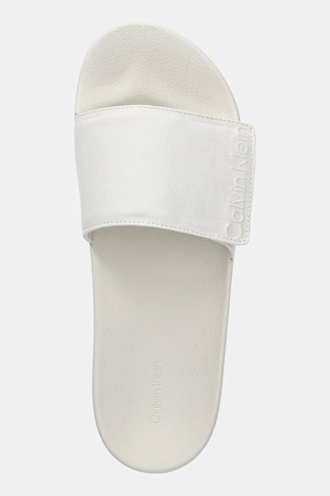 шлепанцы ADJ POOL SLIDE CANVAS с логотипом - фото 4