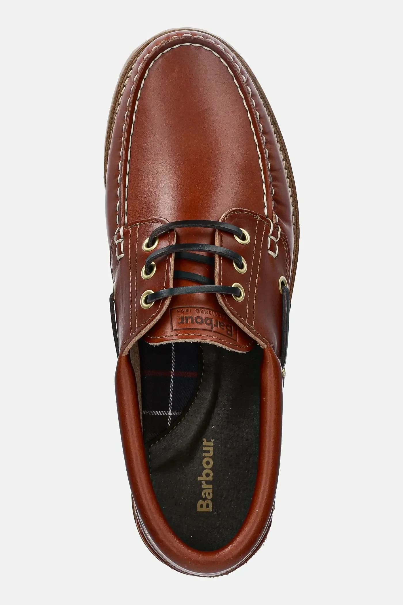 Кожаные туфли на платформе - фото 4