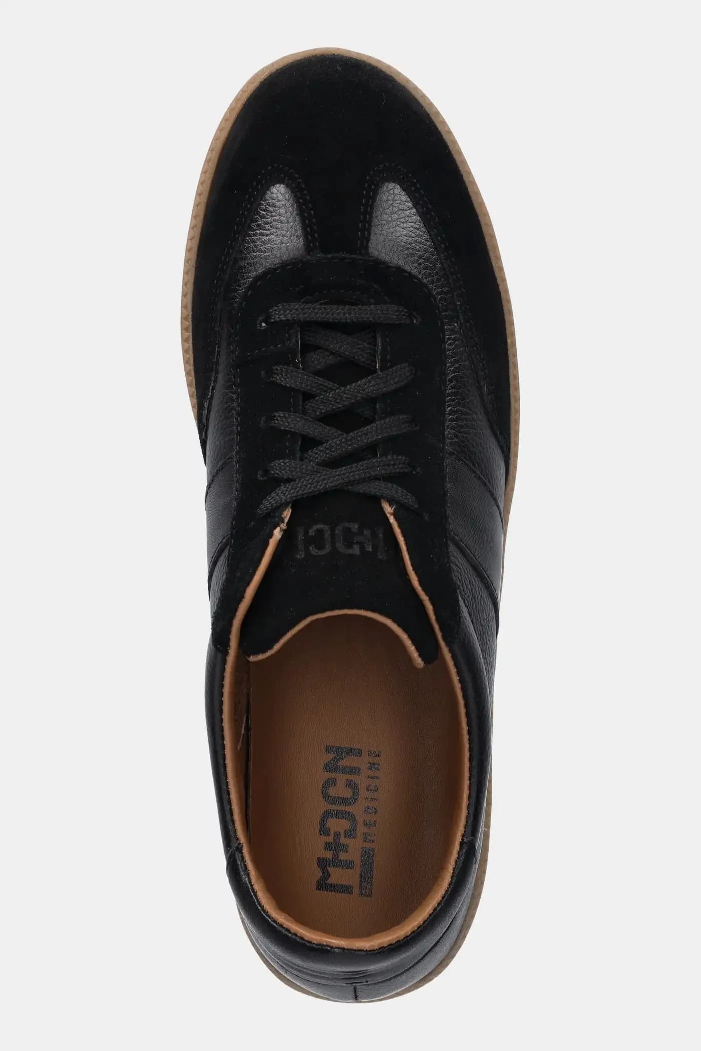 Кожаные кроссовки - фото 5