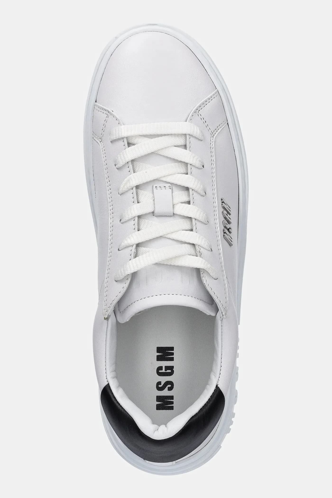 Кожаные кроссовки - фото 4