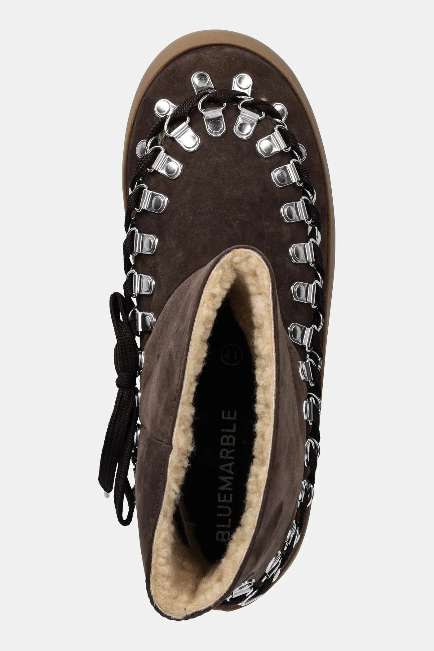 зимние ботинки Odyssey из нубука - фото 4