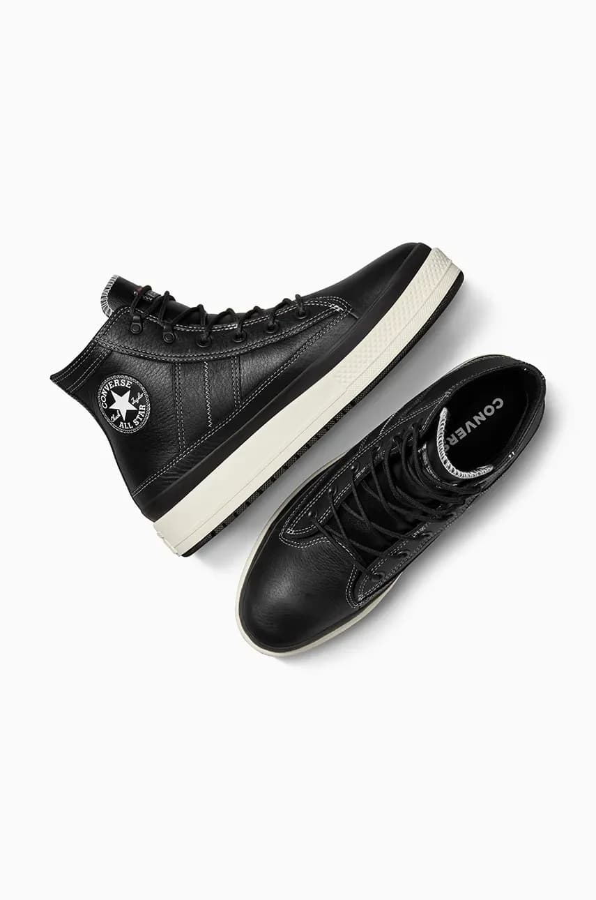 Непромокаемые кожаные кроссовки Chuck Taylor All Star Equip - фото 4