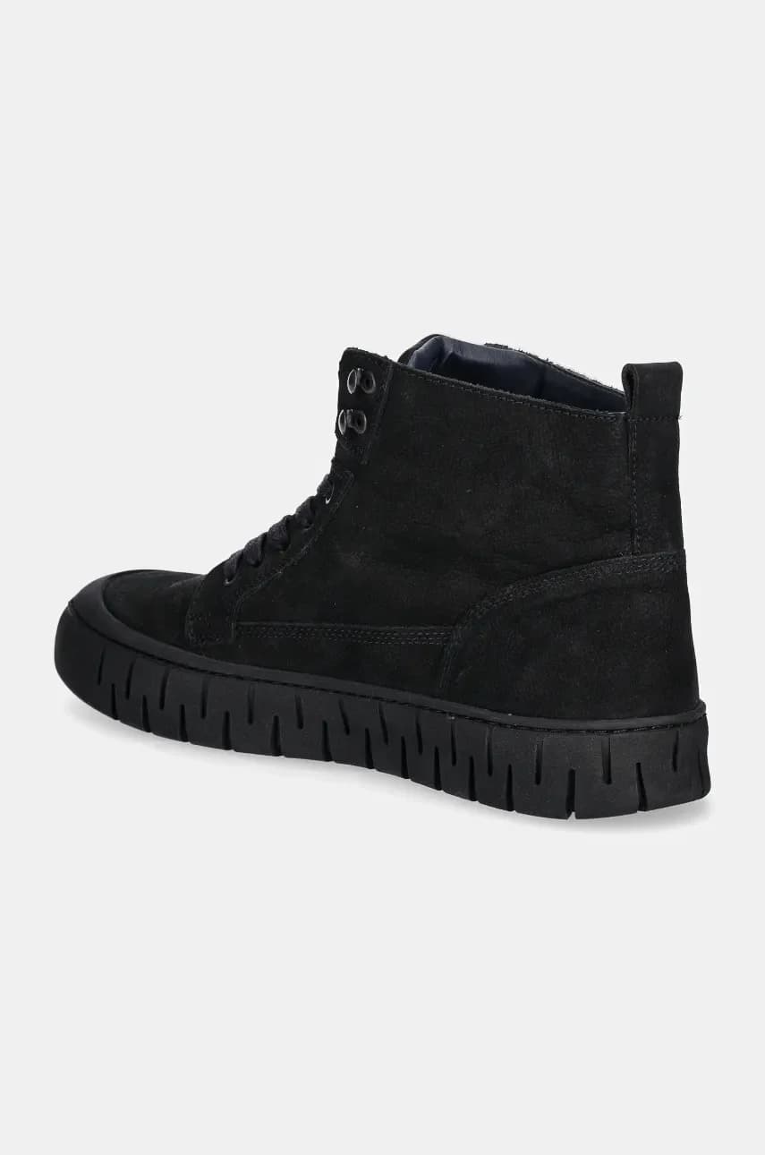 Кожаные кроссовки - фото 4