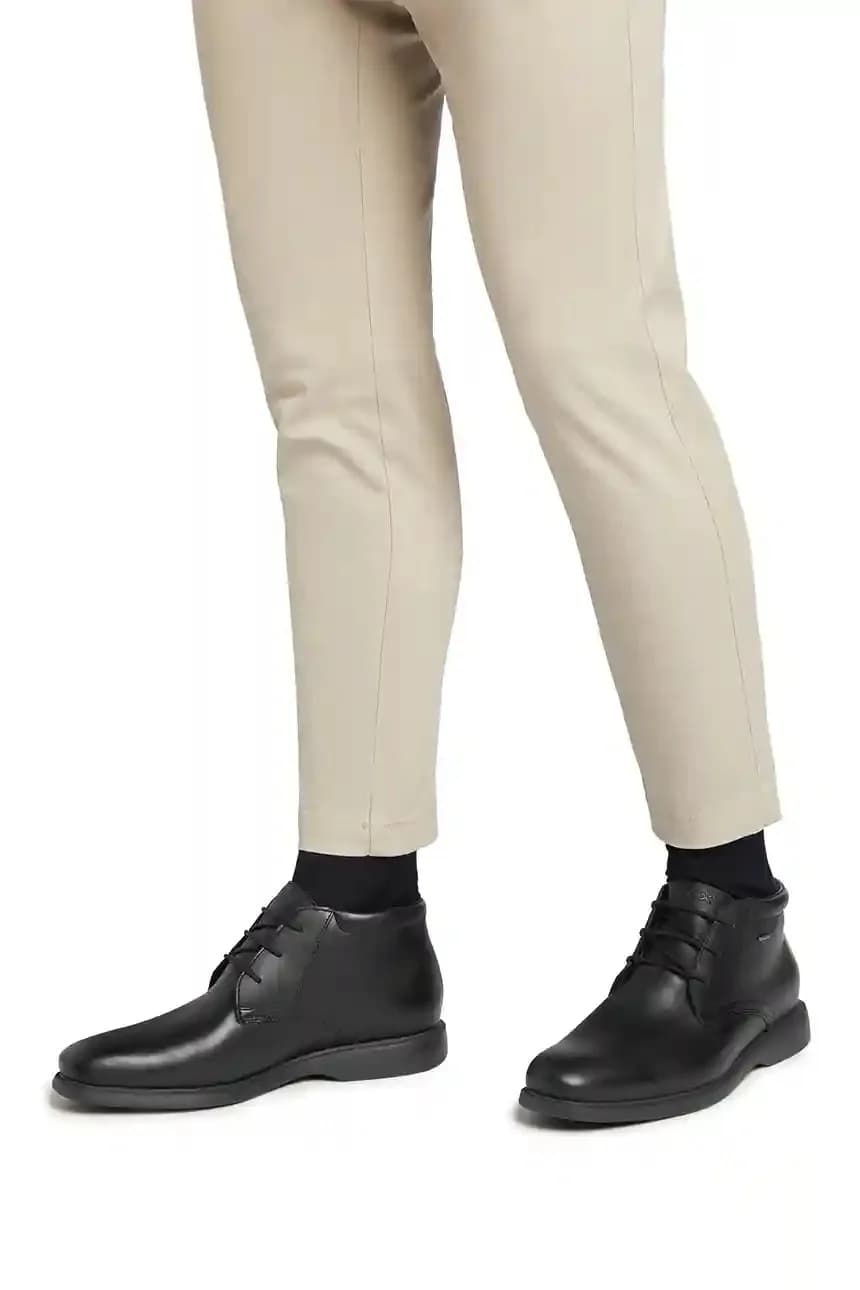 Кожаные туфли U BRAYDEN 2FIT ABX - фото 7