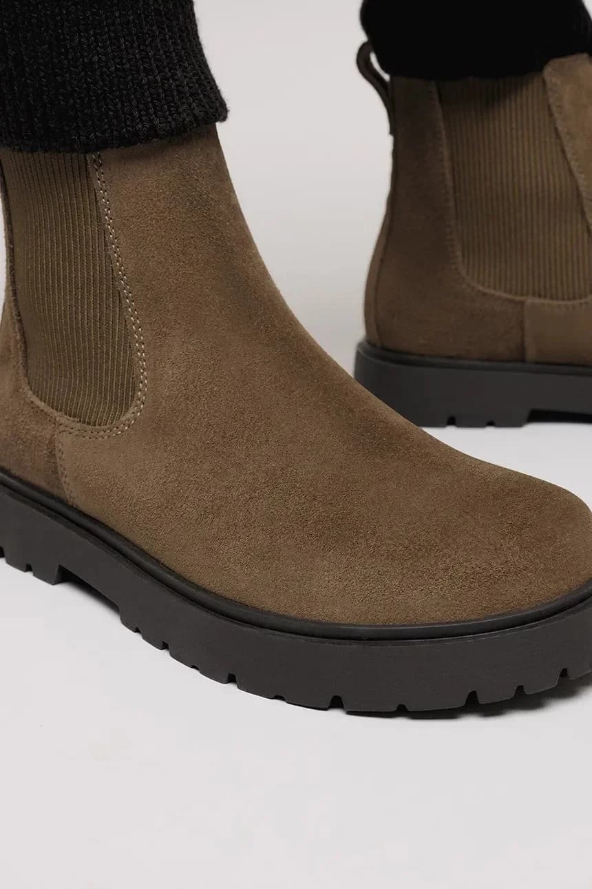 Замшевые ботильоны Highwood Slip On средней длины M - фото 7