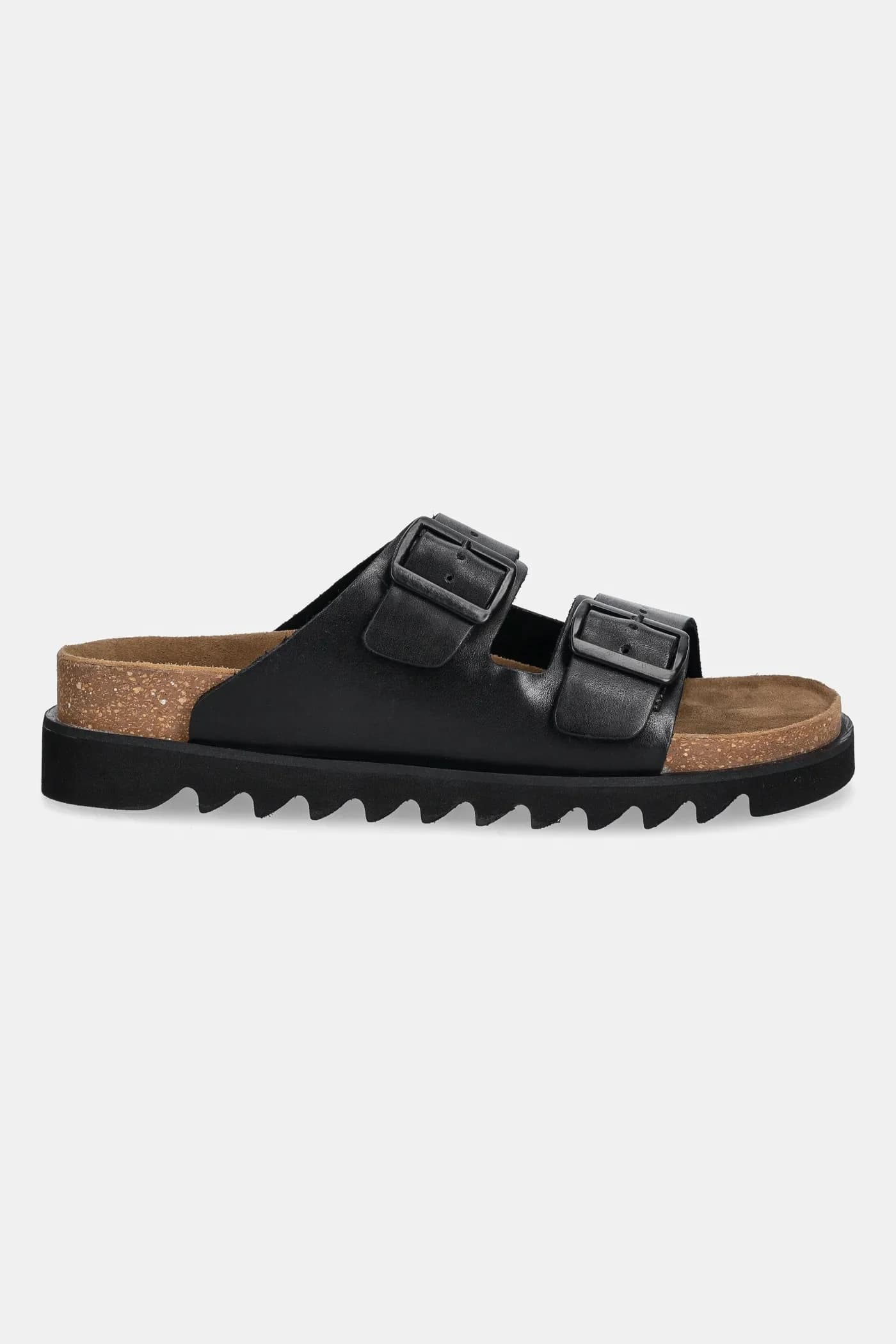 Кожаные шлепанцы - фото 2