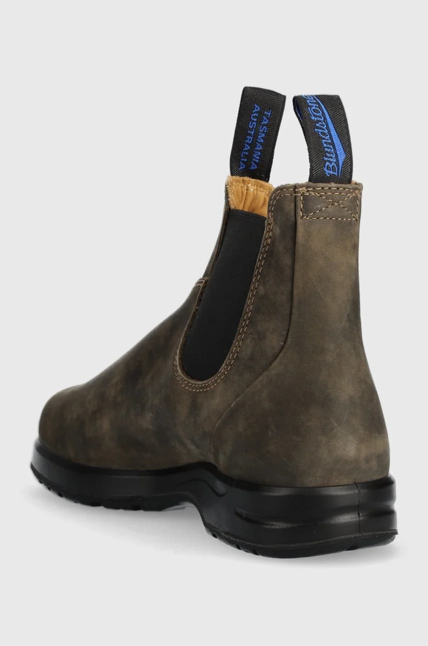 Кожаные ботинки челси 2242 - фото 3