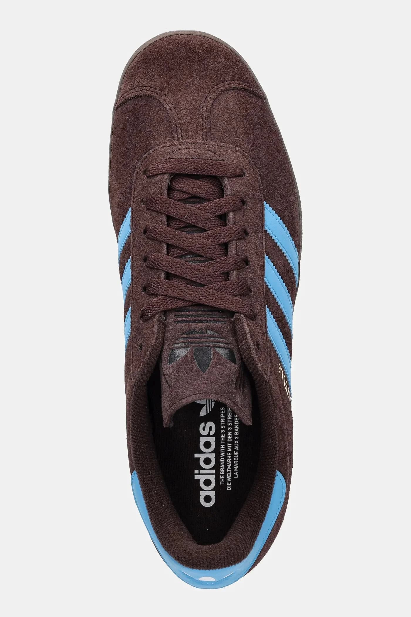 кроссовки Gazelle замшевые - фото 4