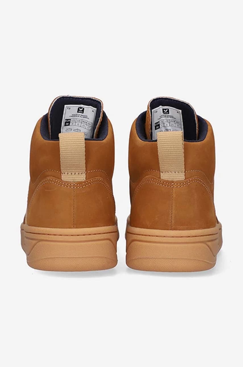 кроссовки V-15 из нубука - фото 6