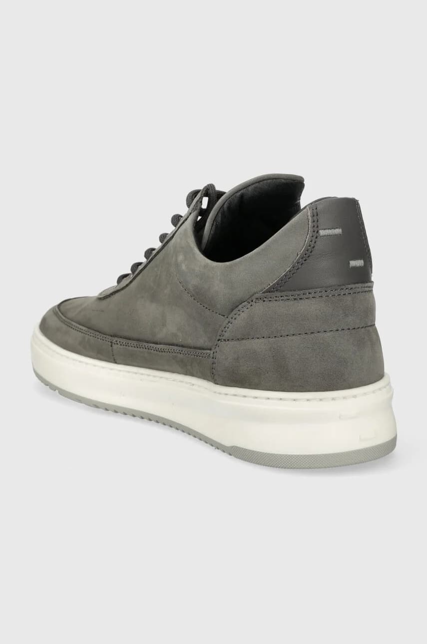 кроссовки Low Top Base из нубука - фото 3