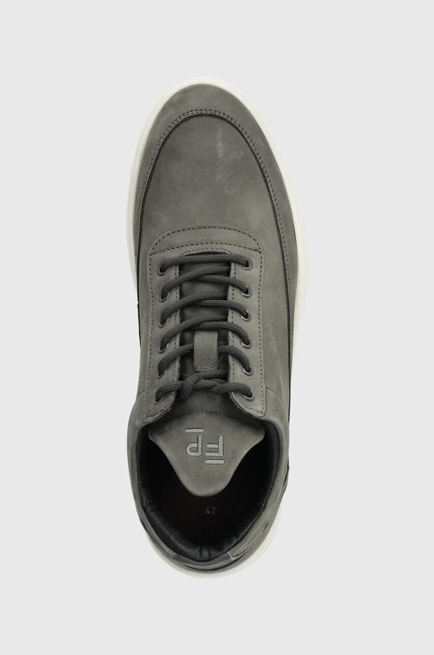 кроссовки Low Top Base из нубука - фото 4