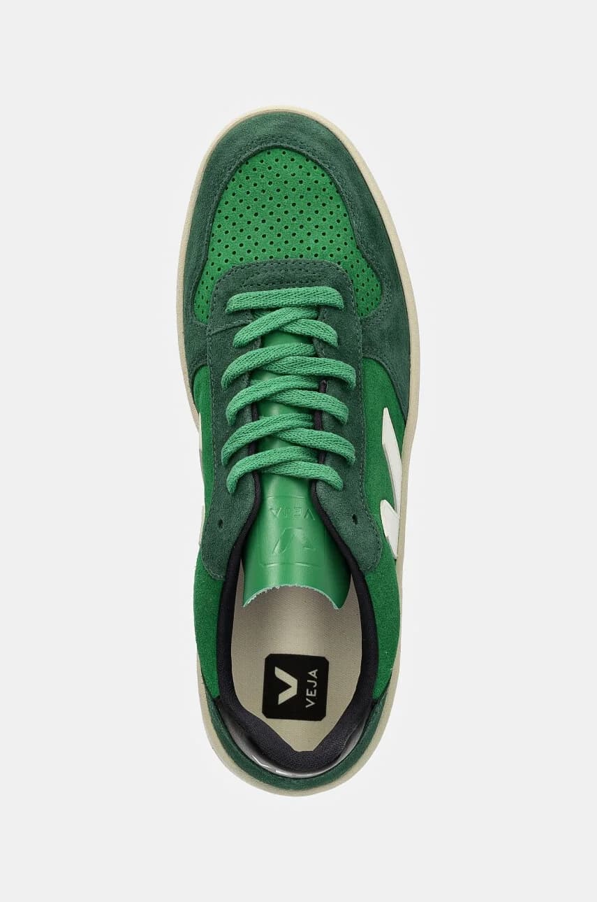 кроссовки V-10 замшевые - фото 4