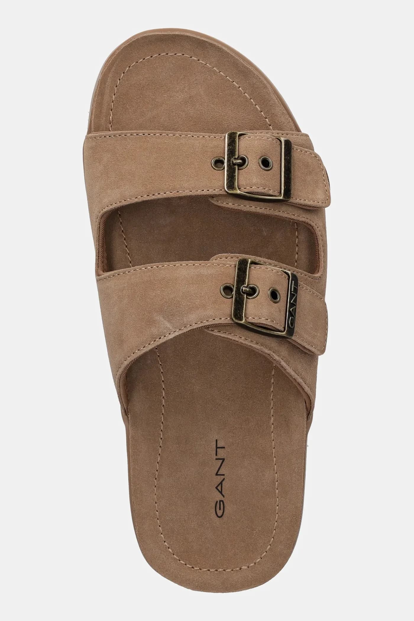 замшевые шлепанцы Fairfo - фото 4