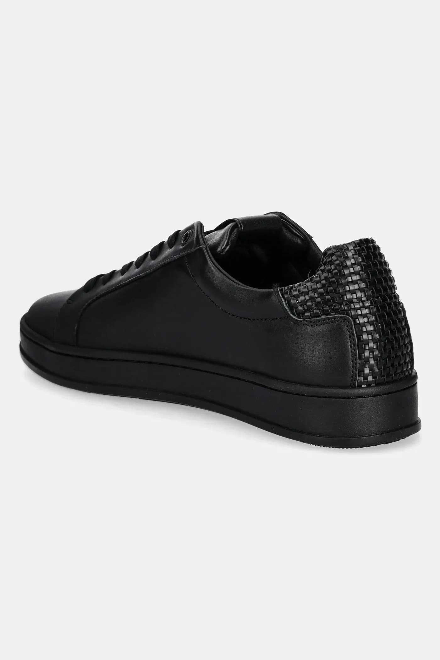 кожаные кроссовки LOW TOP LACE UP WOVEN - фото 3