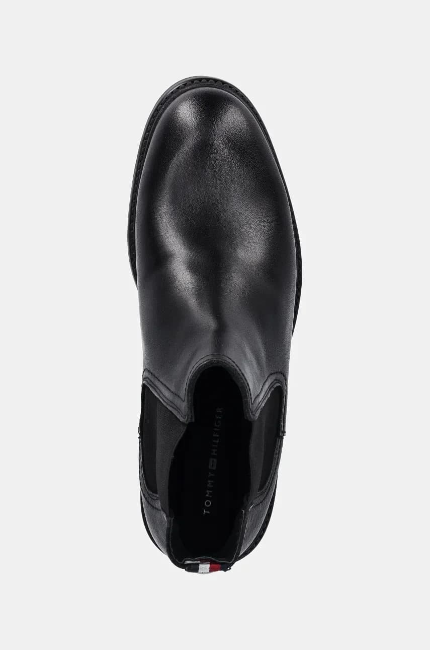 Кожаные ботильоны COMFORT TL TEXTURE LTH CHELSEA - фото 4