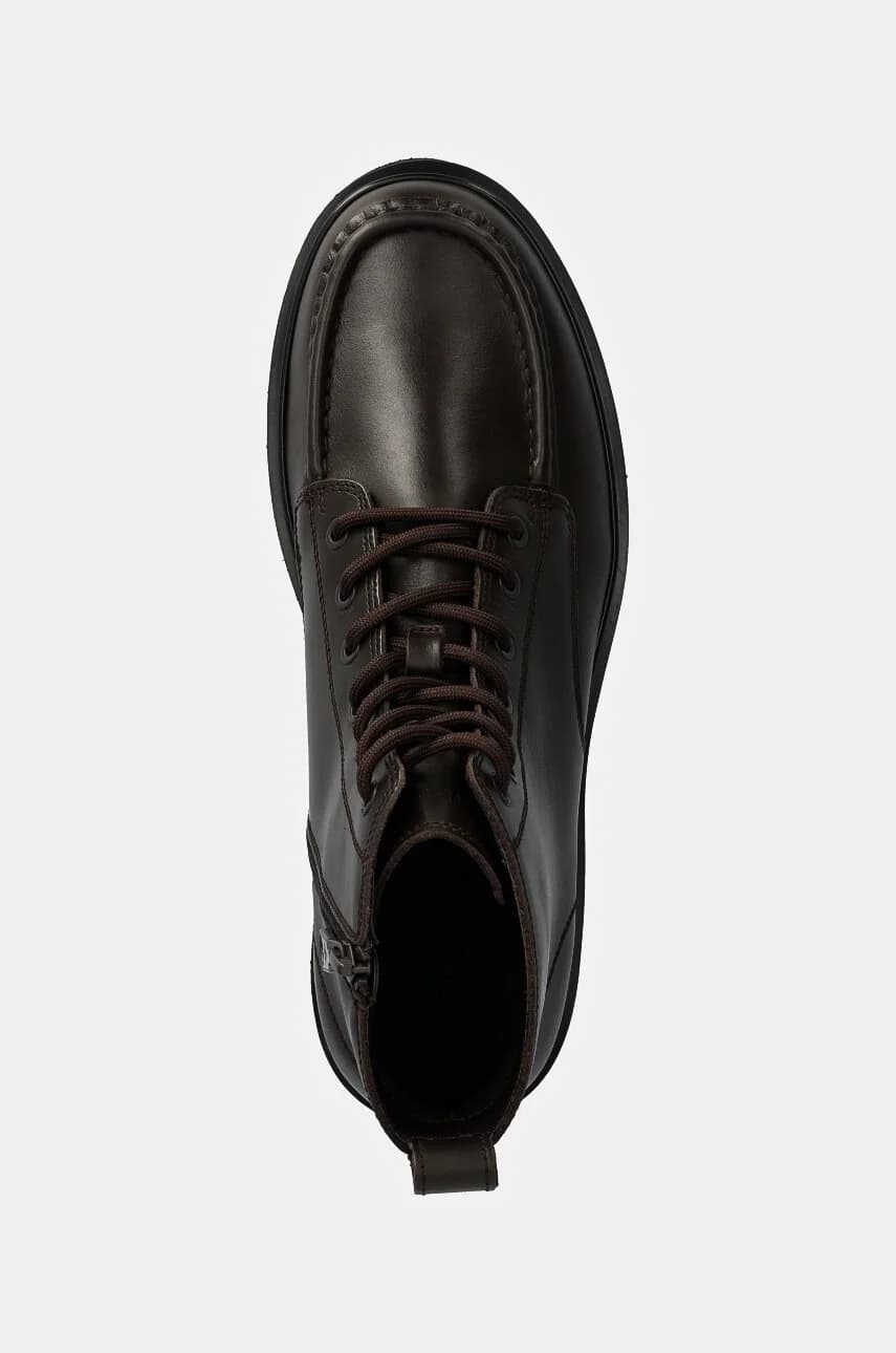 Кожаные туфли EVA BOOT MID LACEUP UNFORM DRESS - фото 4