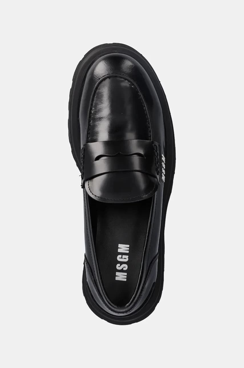 Кожаные мокасины - фото 4